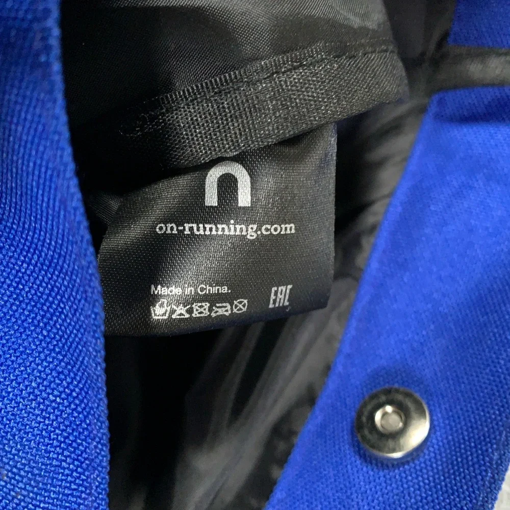 On Running Packable Backpack Unisex One Size Blue Roll Top Sporty Gym Travel Bag